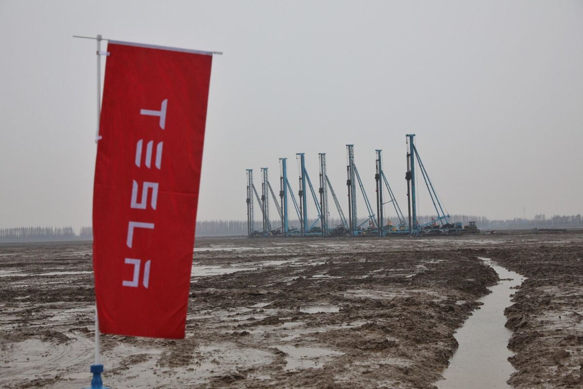 Tesla China factory