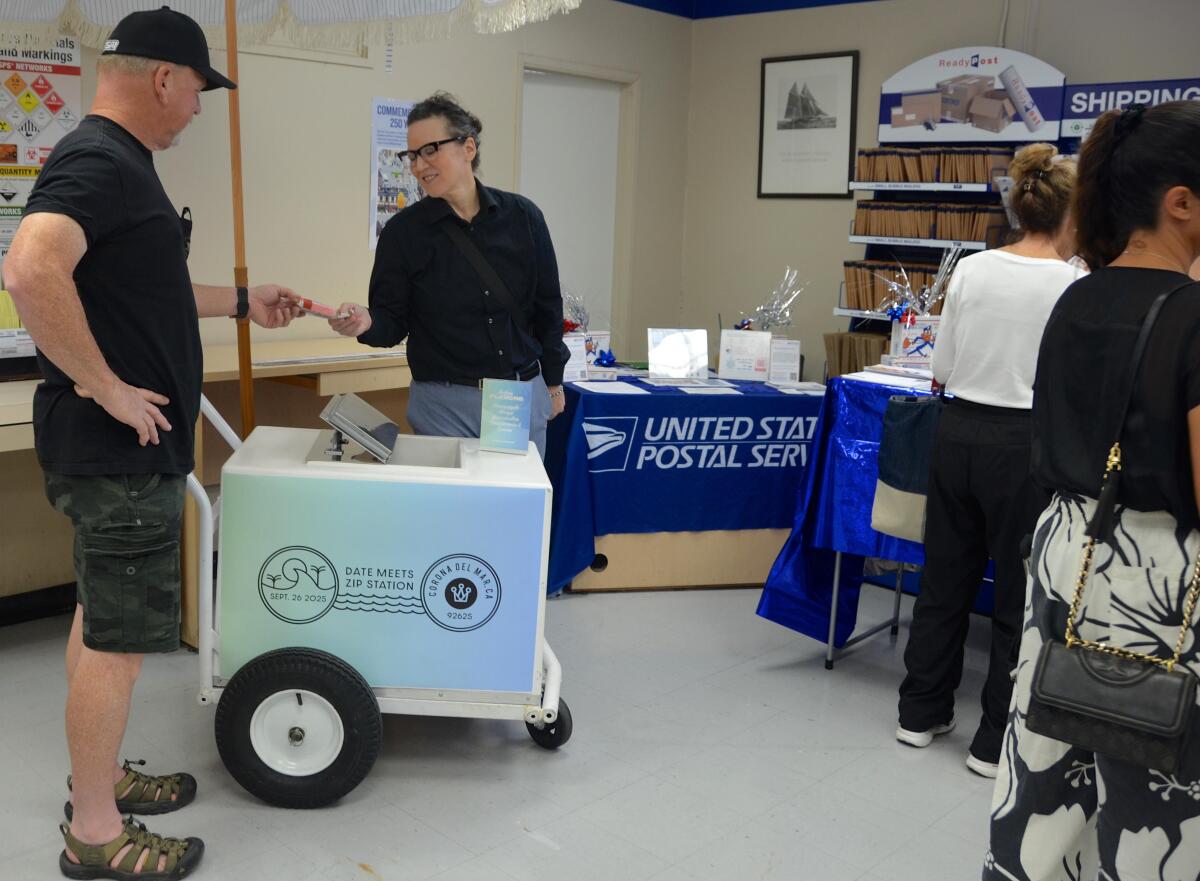 Corona del Mar goes postal when date matches ZIP Code - Los Angeles Times Corona del Mar goes postal when date matches ZIP Code - Los Angeles Times