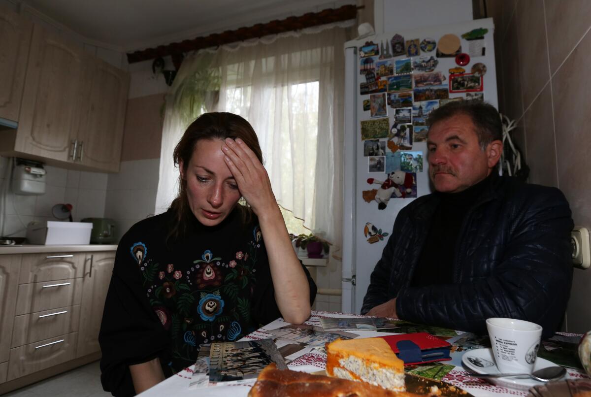 Ukrainian soldier's family mourns 