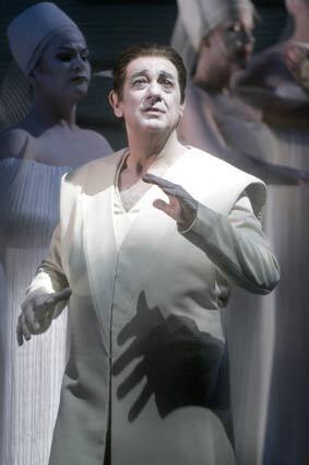 Placido Domingo in Act 2 of Wagner's "Parsifal" in 2005.
