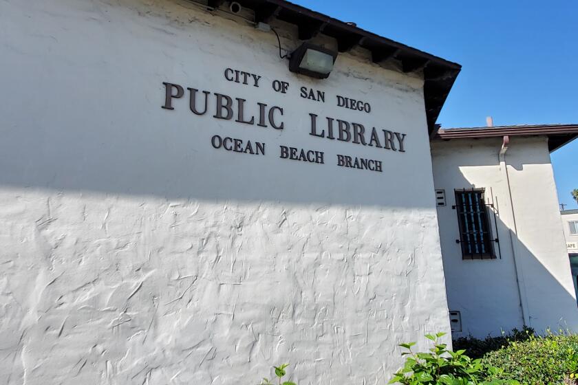 The Ocean Beach Library was built at its current spot in 1928 and was expanded to its present size in 1962.