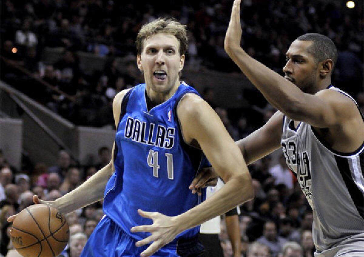 Dirk Nowitzki says: "I was always a huge fan of Kobe."