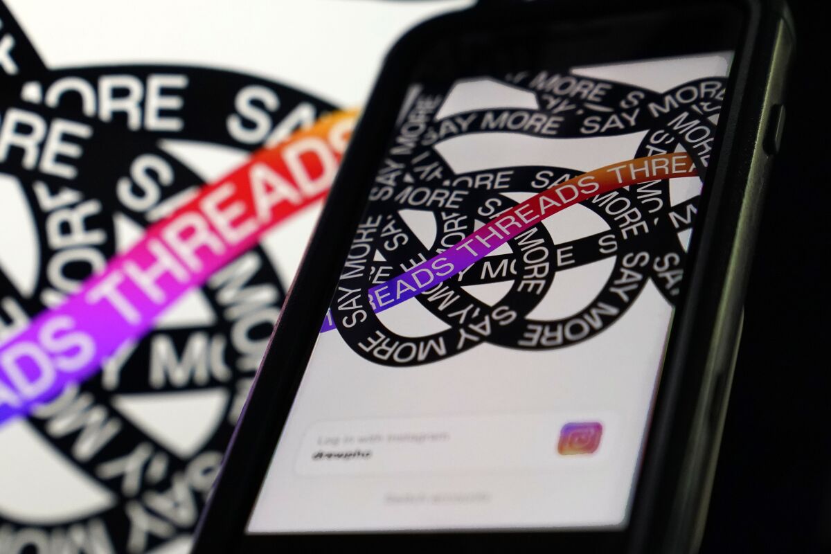 Millones se registran en la nueva red social de Meta, llamada Threads - Los  Angeles Times