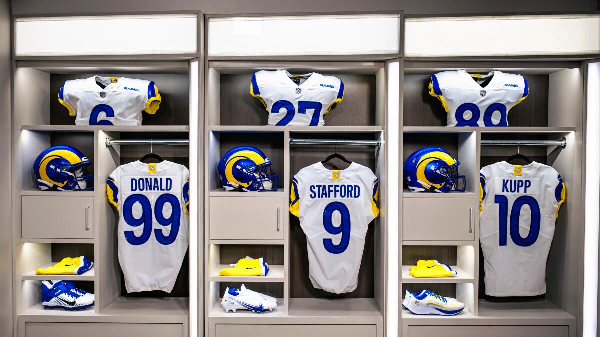 Rams release new uniforms, recalling their L.A. roots - Los Angeles Times