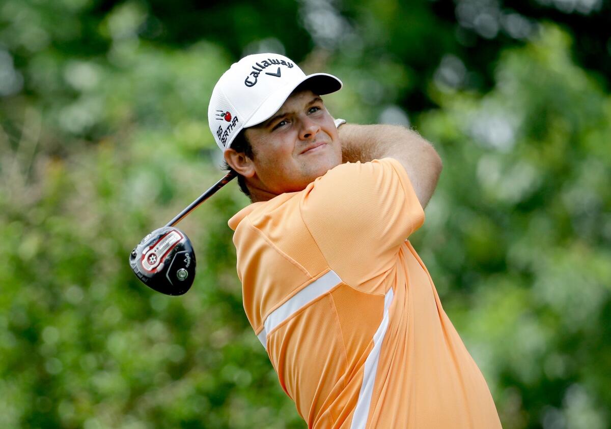 Patrick Reed, shown at the Wells Fargo Championship on May 15, unexpectedly withdrew from the BMW PGA Championship this week.