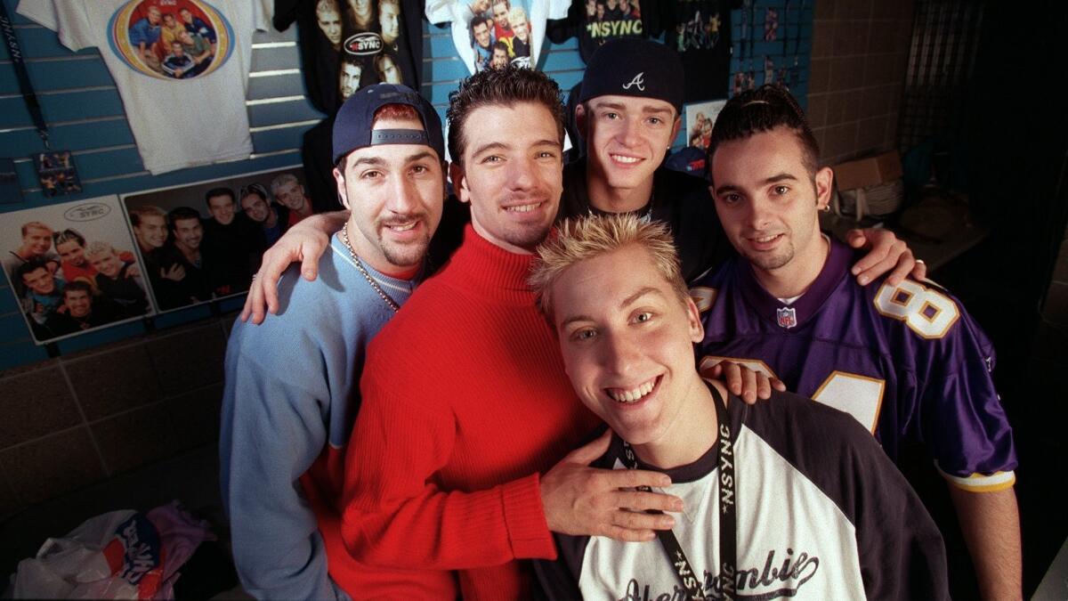 'N Sync, seen here in 1999, were conned out of millions by Pearlman.