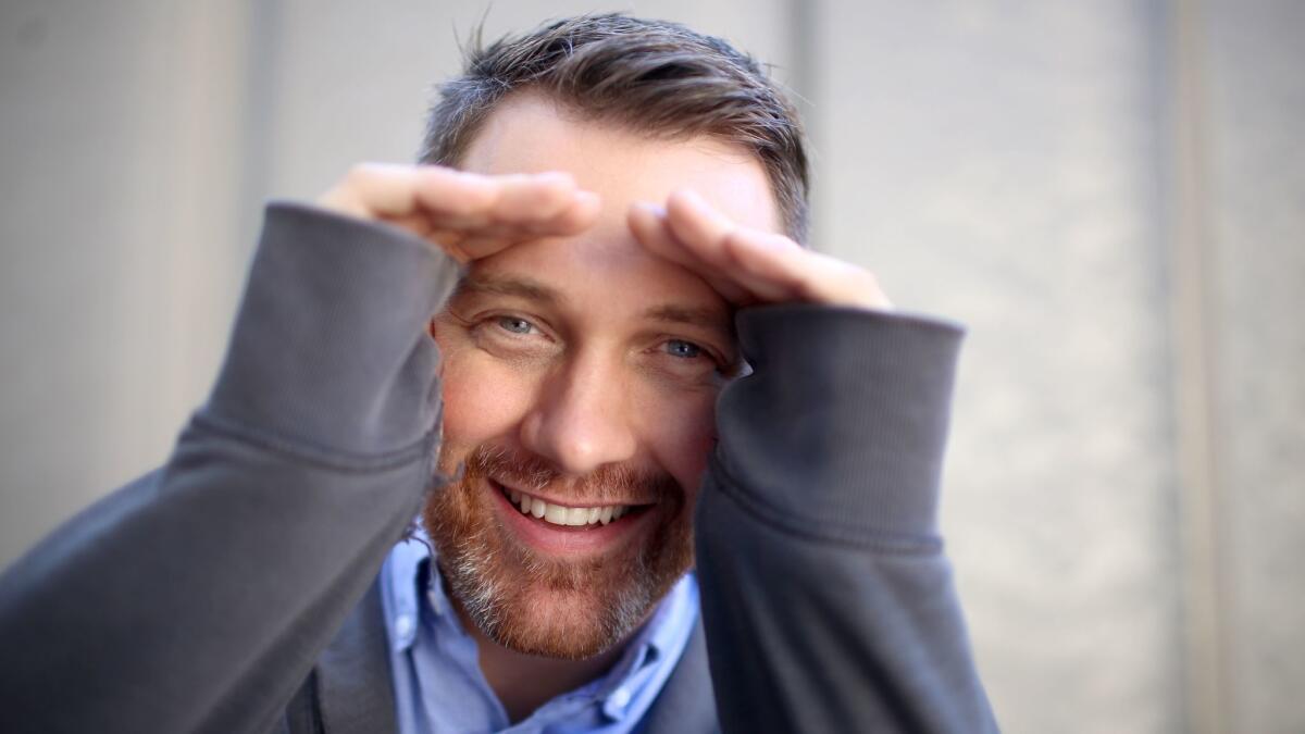 Michael Arden, artist in residence at the Wallis Annenberg Center for the Performing Arts in Beverly Hills and director of "Merrily We Roll Along," which opens Wednesday.
