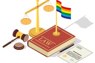 LGBT rights legalization illustration.