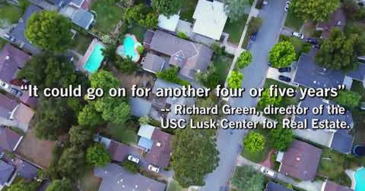 LA 90 Southern California's high housing prices Los Angeles Times