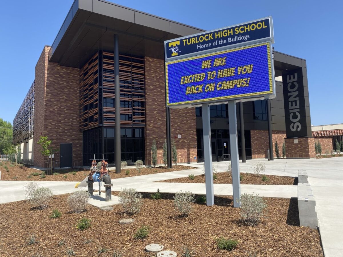 Turlock High School.