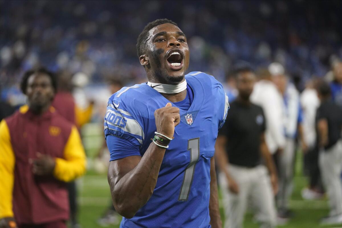 Detroit Lions 36, Washington Commanders 27: Best photos