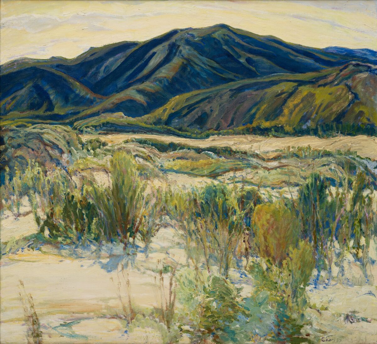 "In the Banner Valley" by Charles Reiffel (1926)