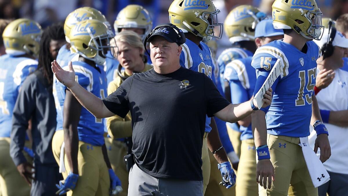 UCLA coach Chip Kelly is rarely at a loss for a quip around recruits.