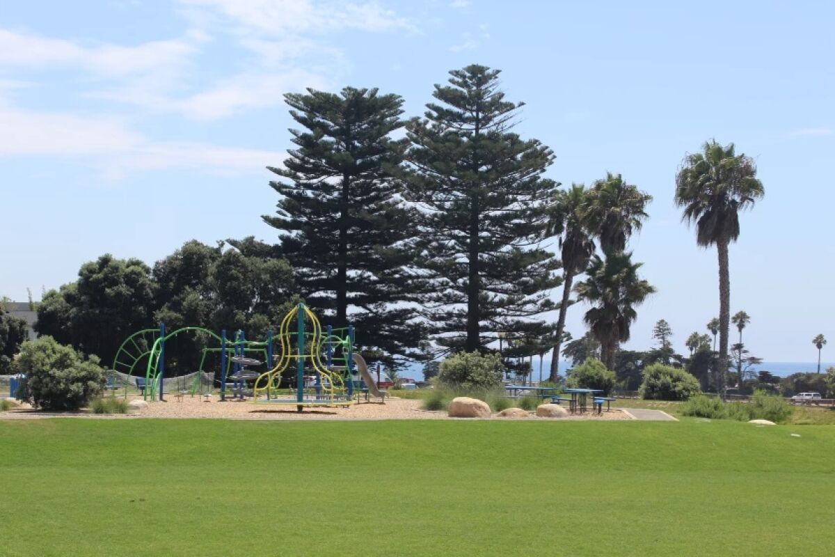 The Berkich Playfields at Cardiff School.