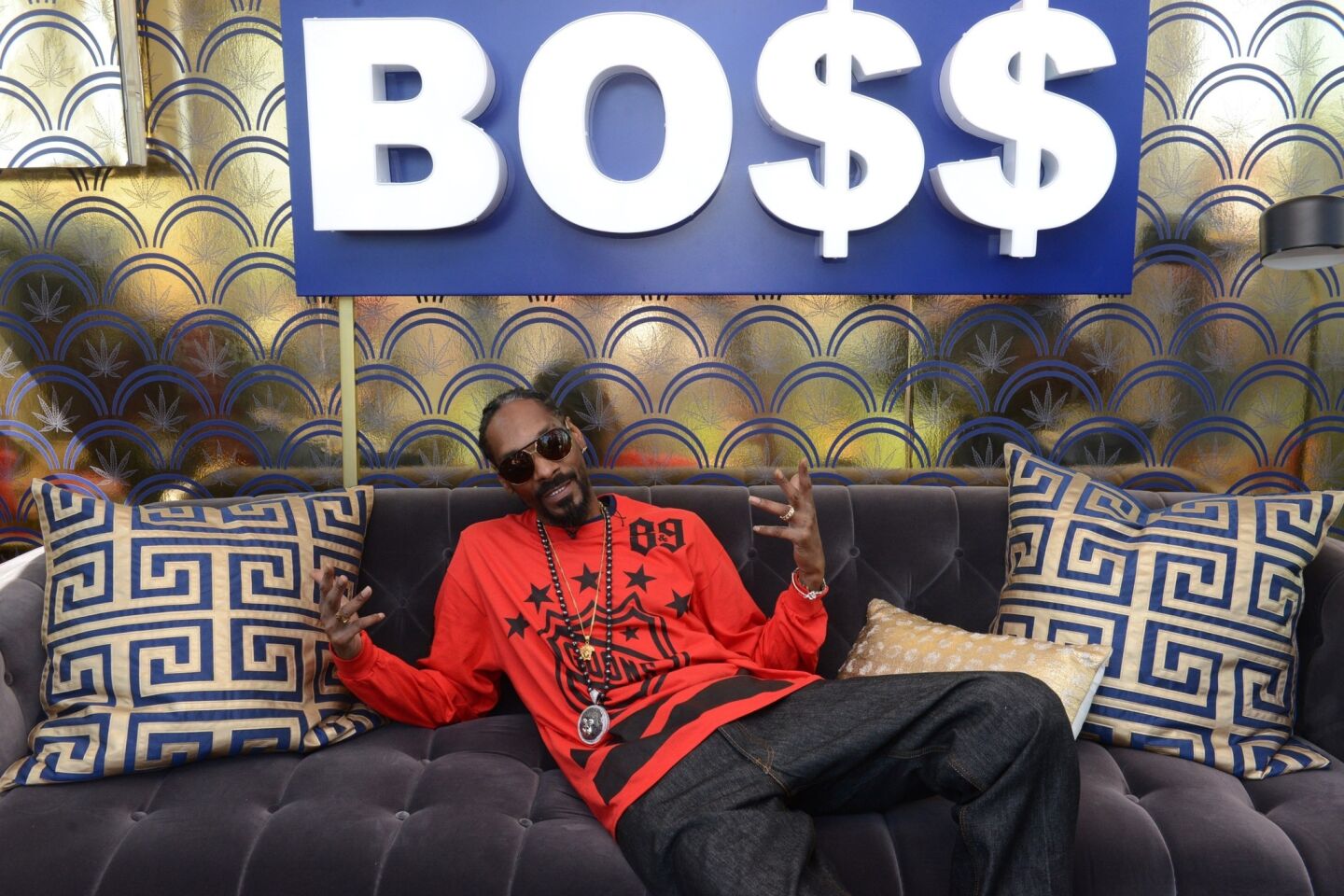 Snoop Dogg attends Airbnb's Snoop Dogg Wake And Bake Event.