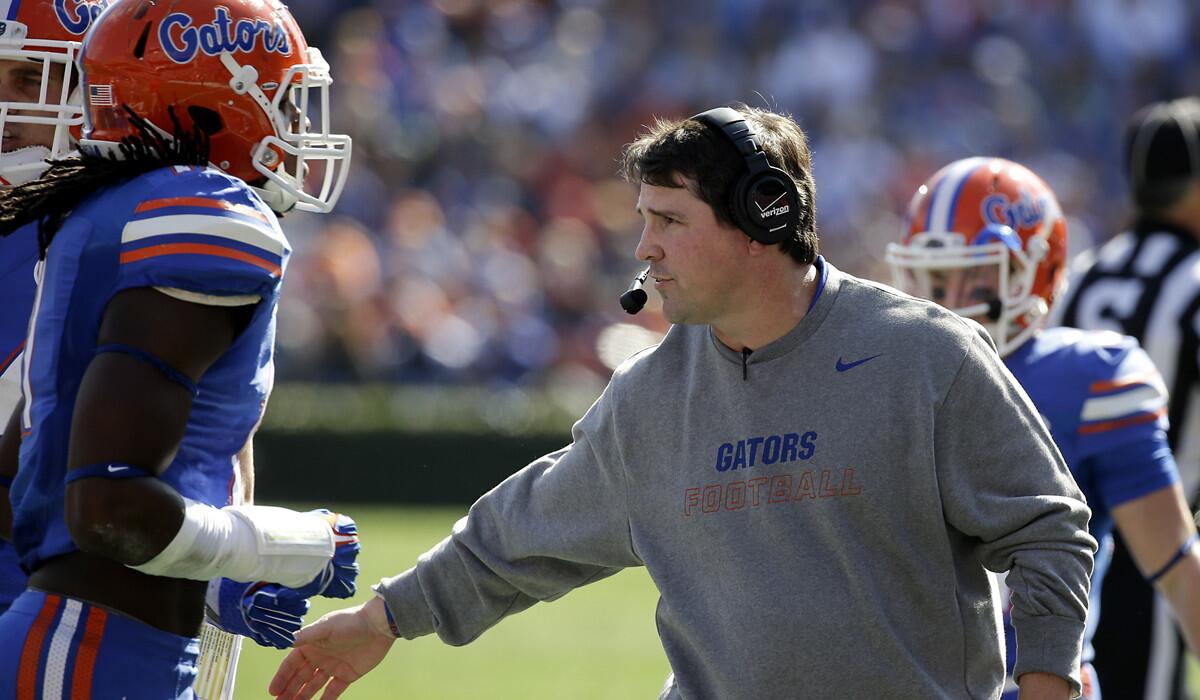 Will Muschamp and Florida lost to South Carolina, 23-20 in overtime, on Saturday.