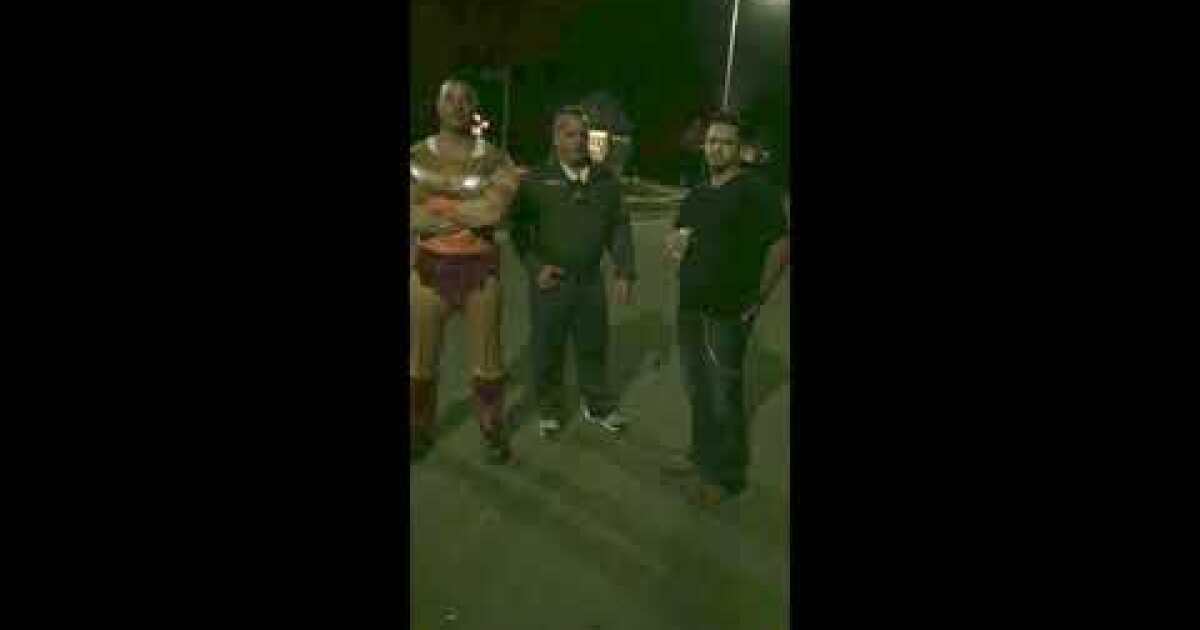 Raw video: Video by Samuel Chang on the night of the attack.