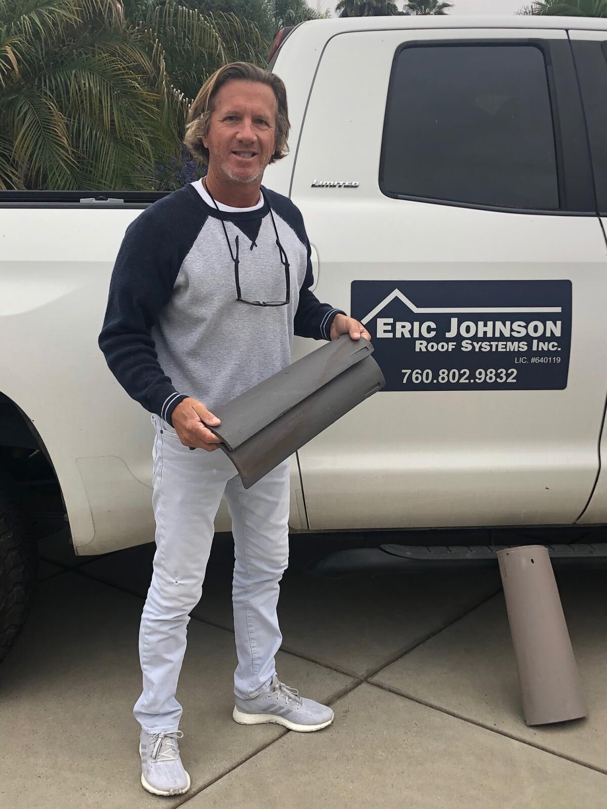 Owner Eric Johnson of Eric Johnson Roof Systems