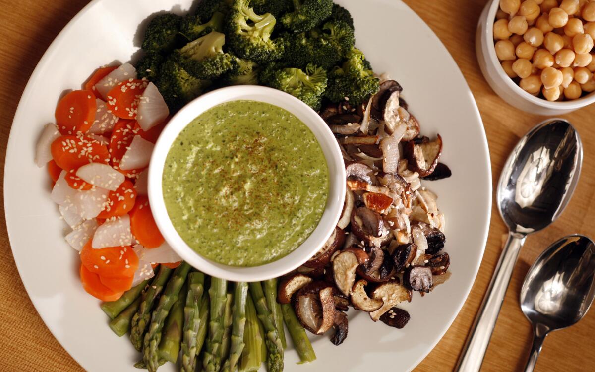 Green tahini sauce