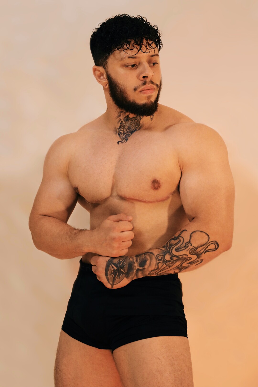 Bodybuilder Ajay Holbrook.