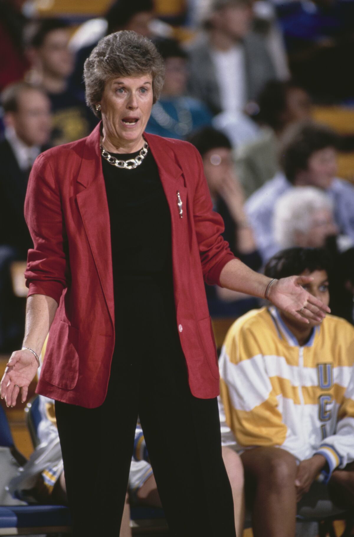 Billie Moore, Head Coach for the University of California, Los Angeles UCLA Bruins.