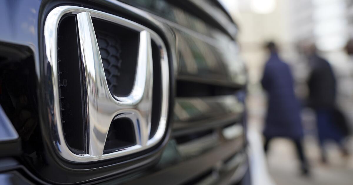 Honda richiama migliaia di veicoli a causa di una parte mancante della cintura di sicurezza