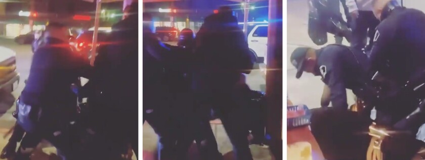 Two street food vendors were arrested in El Monte after a health code compliance check devolved into a brawl