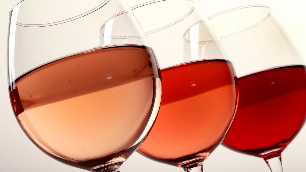 Rosés should be very, very dry.