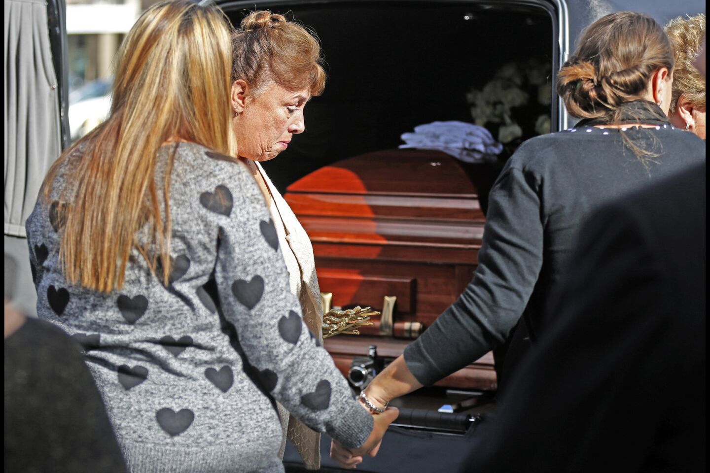 Damian Meins funeral
