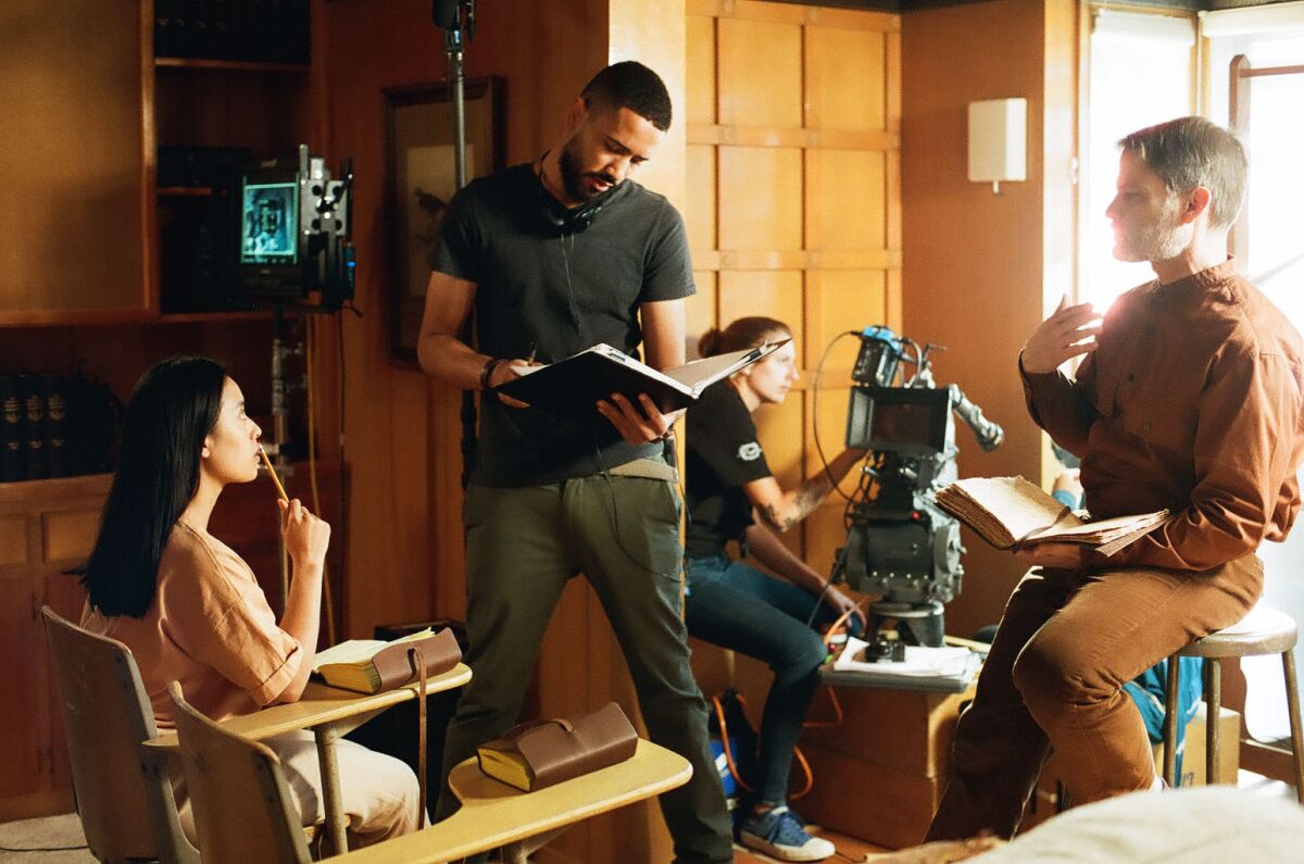They shot a film about a family trapped indoors to avoid a sickness. Then reality started imitating fiction - Los Angeles Times