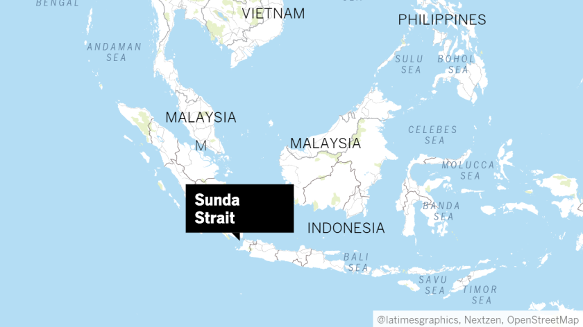 Death Toll From Indonesia S Volcano Triggered Tsunami Tops 280 Los Angeles Times
