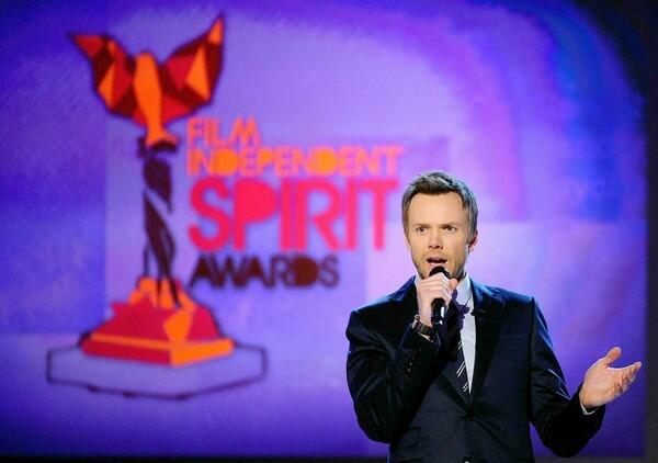 After a spectacularly filthy run of sex jokes during his opening monologue, host Joel McHale took a classy moment to point out that his folks were in the audience. "And they have better seats than Warren and Annette," he said.