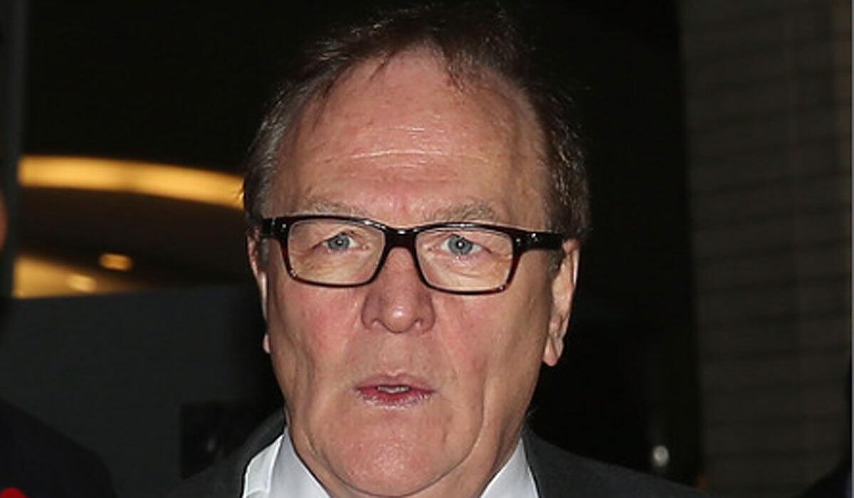 Marcel Aubut arrives at the 2013 hockey Hall of Fame induction ceremony in Toronto.