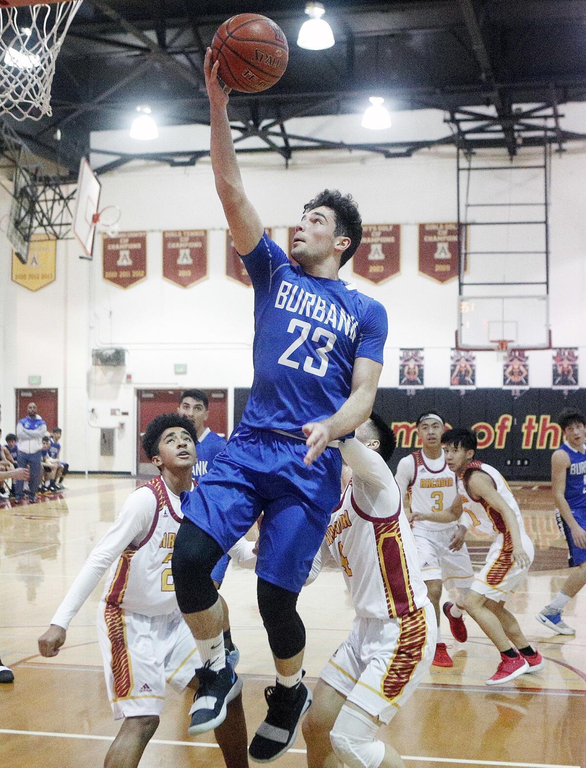 Leo Tahmasian is a key returner for Burbank High.