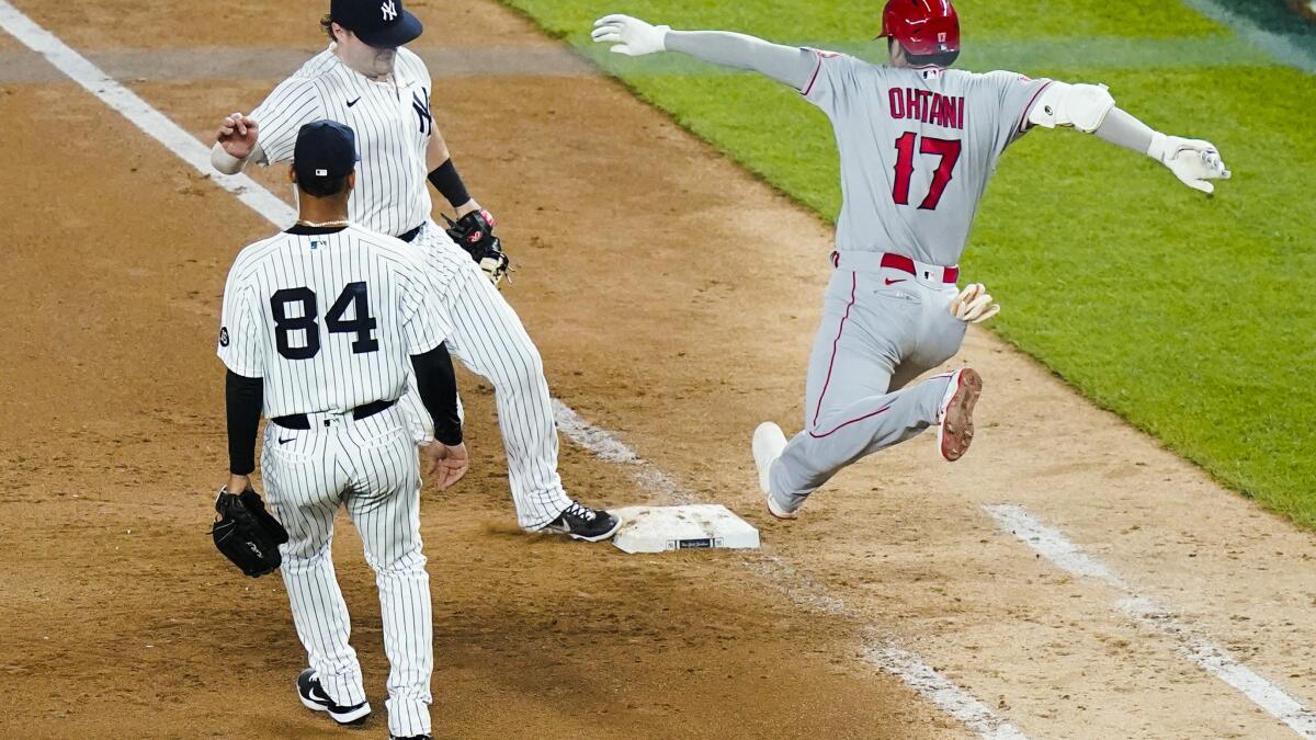 Shohei Ohtani hits Bronx and even Yankees are gushing over Angels' 2-way  star 