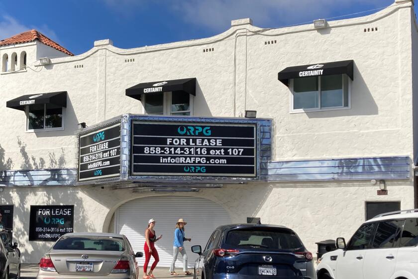 Residents hope to keep the theater in the 1927 Carlsbad Village Theater building.