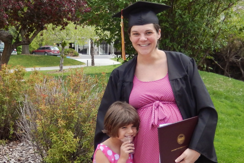 latest 40k books Stephanie Land and her daughter on the day she graduated from the University of Montana — a belated education she chronicles in her second memoir, "Class."