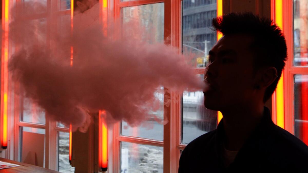 Vaping has increased among 12th-graders, with nearly 1 in 3 saying they used some kind of vaping device in the last year, according to the new Monitoring the Future report.