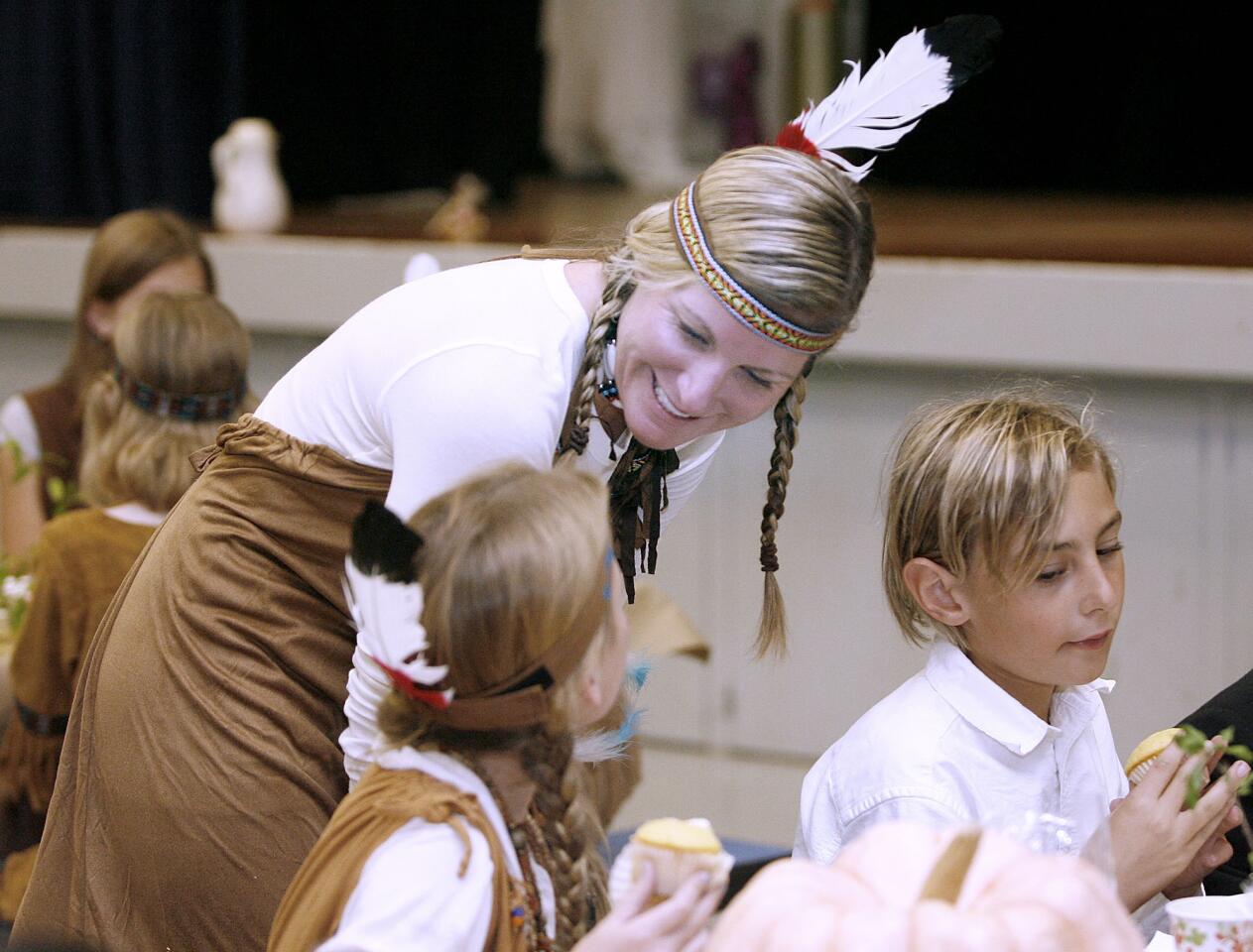 Photo Gallery: Thanksgiving feast for 5th graders at La Canada Elementary