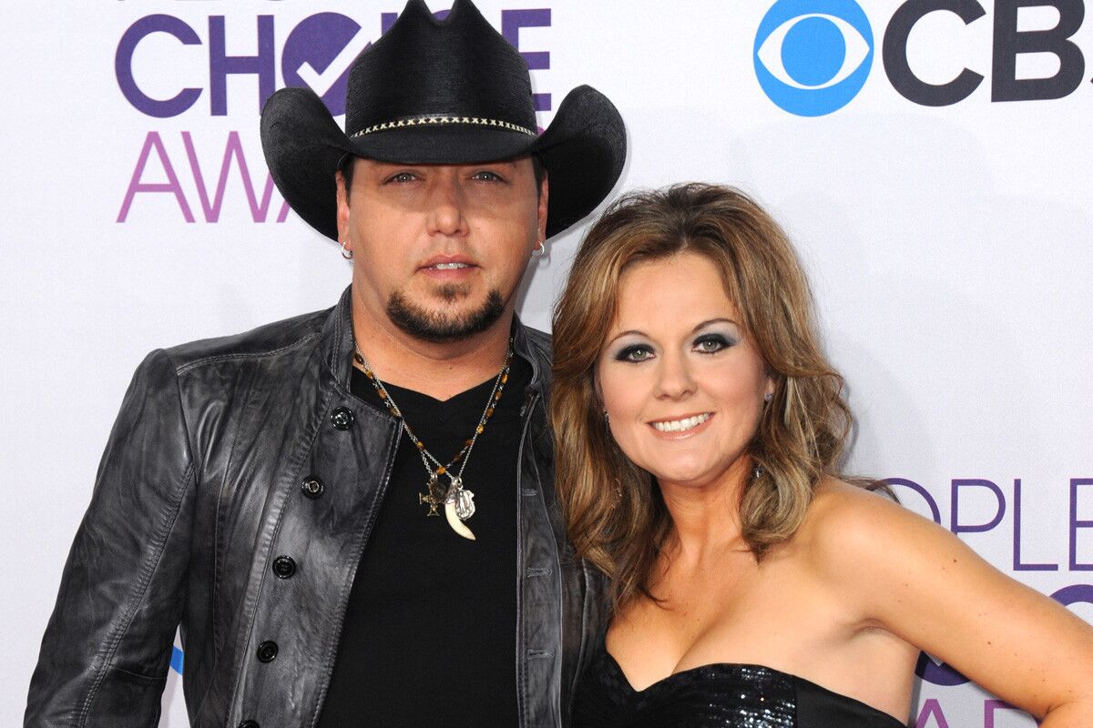 Country singer Jason Aldean and his wife, Jessica Ussery, high school sweethearts who married in August 2001, had their separation confirmed by his rep on April 26. Turns out that was actually the day the 36-year-old singer filed for divorce, it was revealed three days later. Aldean had strayed in October 2012 when he was caught on camera acting "inappropriately at a bar" with Brittany Kerr, an "American Idol" contestant-turned-NBA cheerleader. The couple has two daughters, ages 5 and 10. MORE: Jason Aldean files for divorce from wife Jessica Ussery