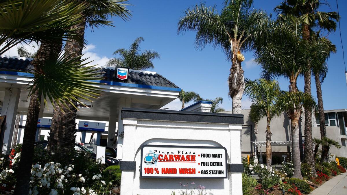 The Playa Vista Car Wash in Culver City.