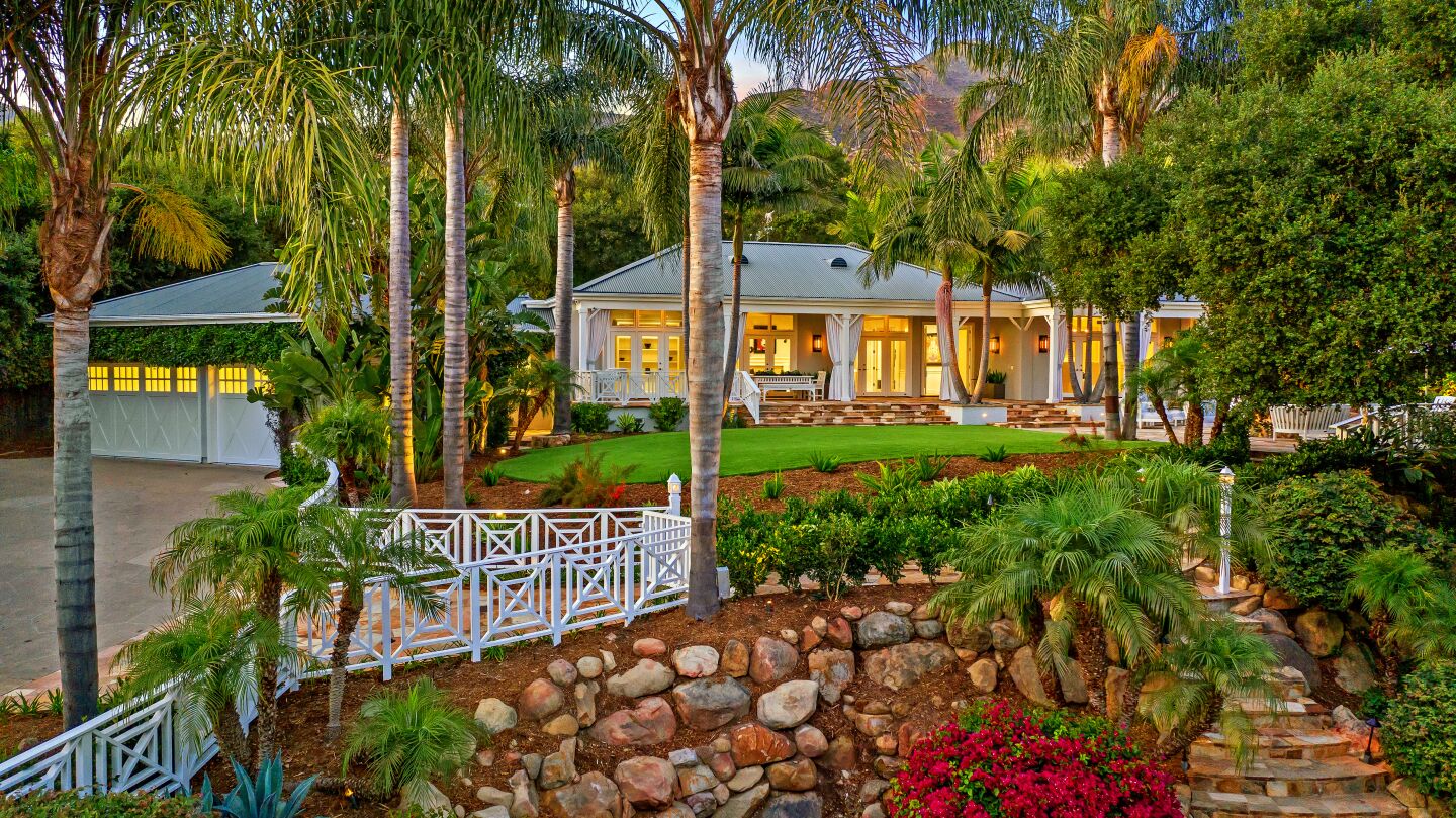 Jill Schulz, daughter of "Peanuts" creator Charles M. Schulz, sold her breezy Bermuda-style home in Montecito for $5.05 million.