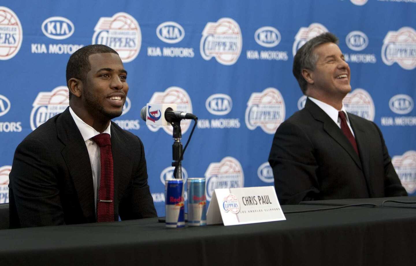 Chris Paul introduced by Clippers