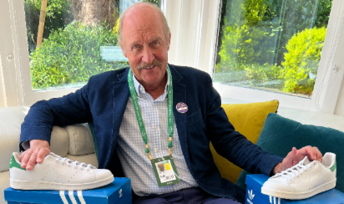 50 after Stan Smith's Wimbledon title, shoe feat - Los Angeles Times