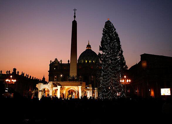 The day in photos: Christmas Eve