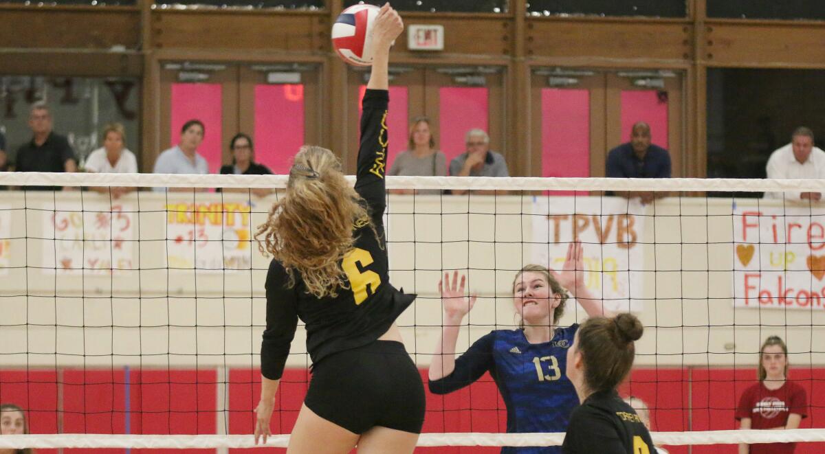 Torrey Pines junior Sophia Callahan gets a wide open look.