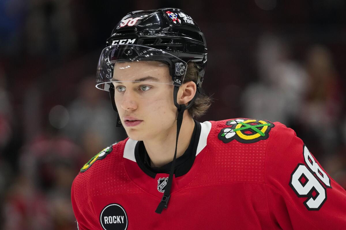 Connor Bedard breaks into NHL as Chicago Blackhawks look for more