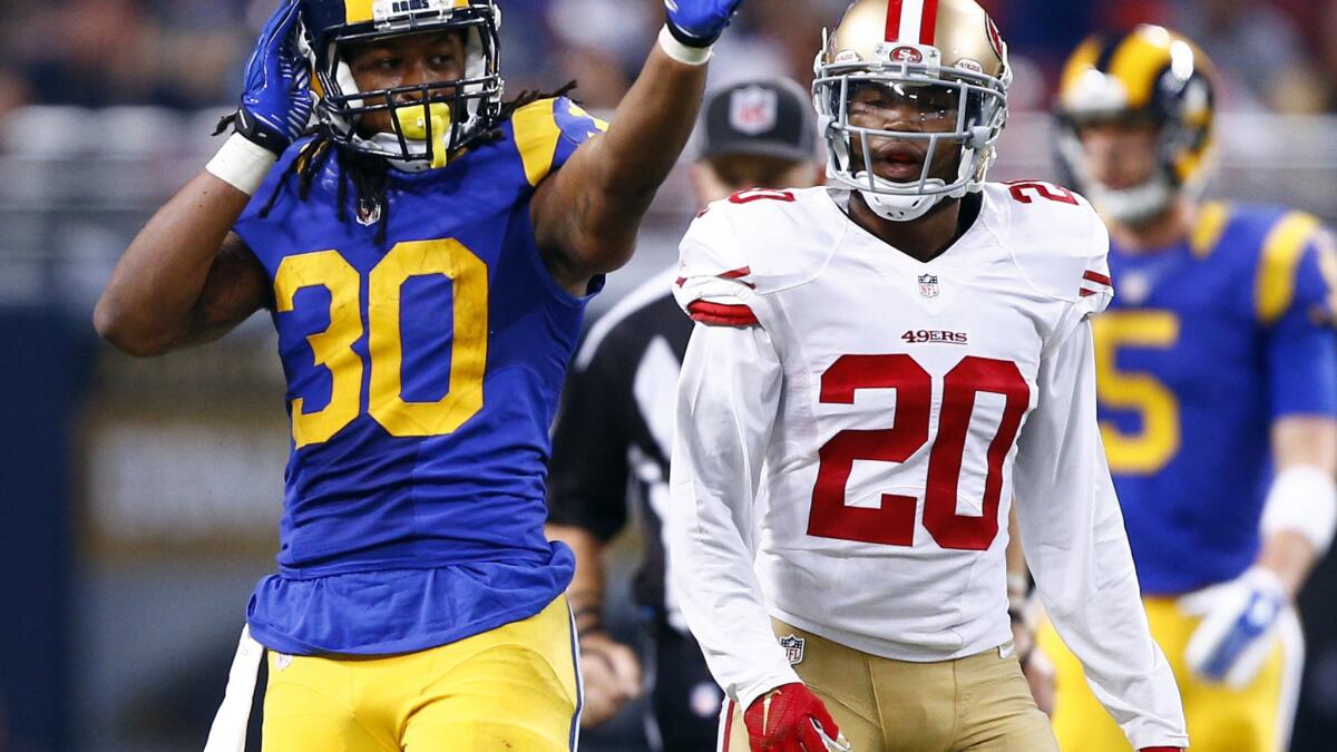 Will history repeat in the rivalry between the Rams, 49ers?