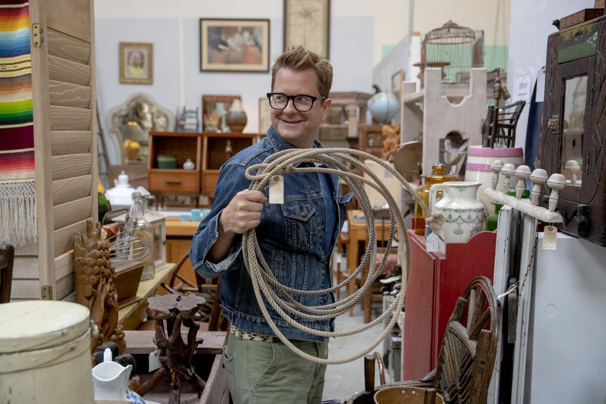 Turner at the Mart Collective: "Everyone needs a lasso from Texas."