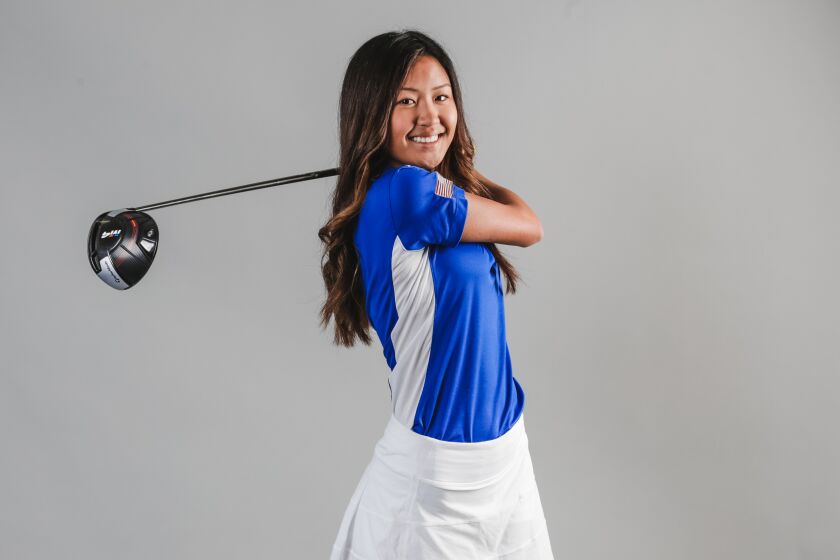 Jade Zamora of Santa Margarita has won three golf tournaments in October.